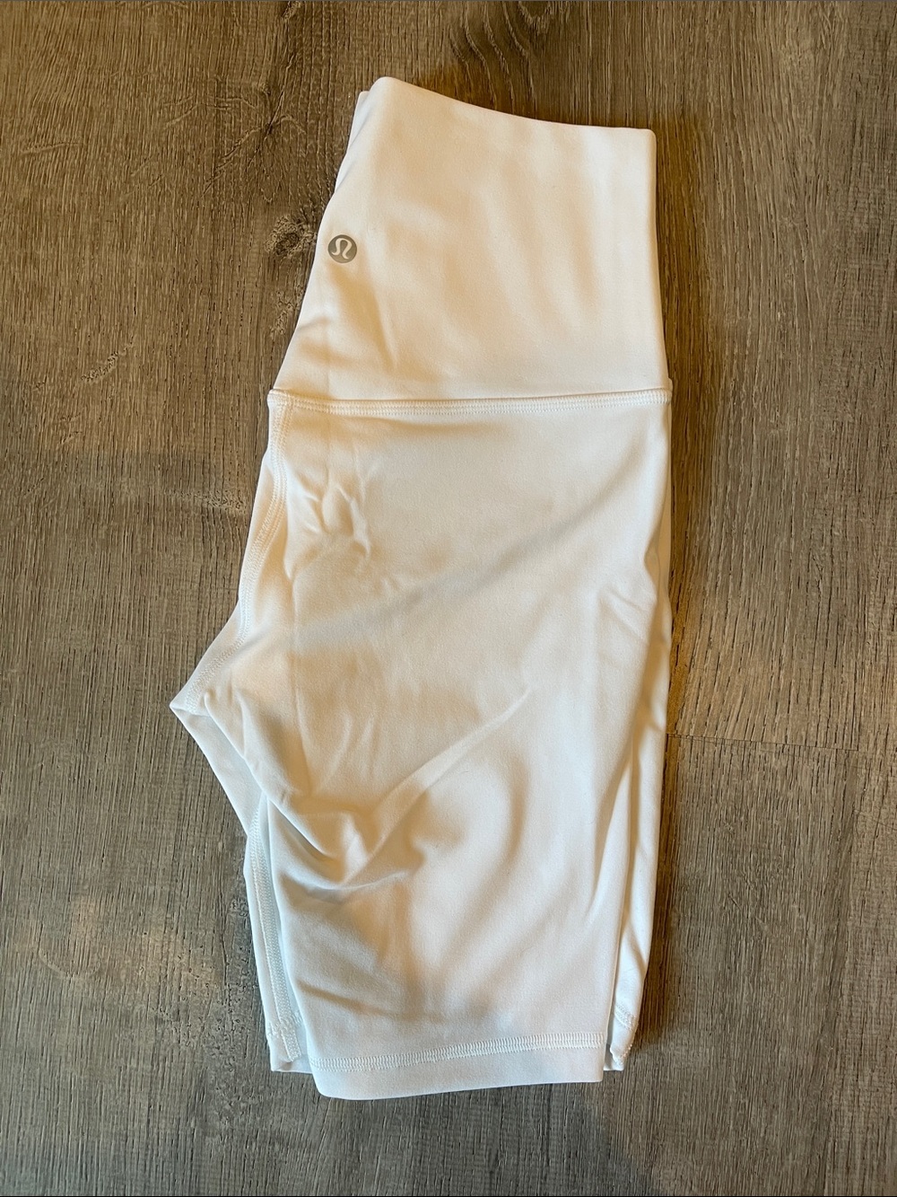 lululemon athletica White High-Rise Bike Shorts